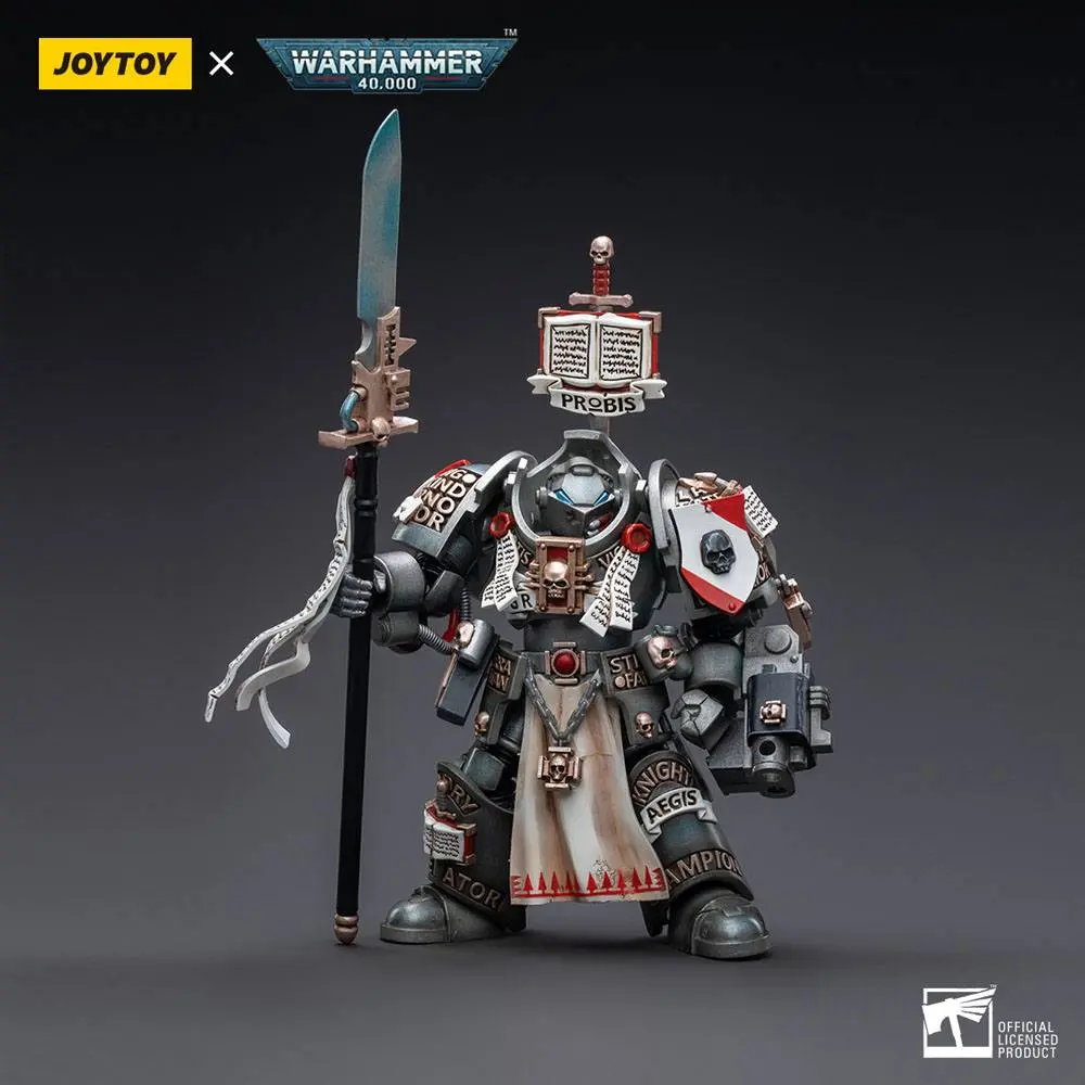 Warhammer 40k Action Figure 1/18 Grey Knights Terminator Jaric Thule 13 cm termékfotó