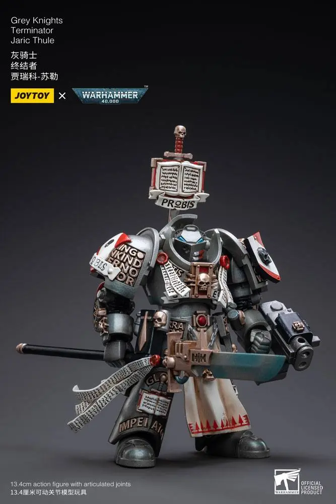 Warhammer 40k Action Figure 1/18 Grey Knights Terminator Jaric Thule 13 cm termékfotó