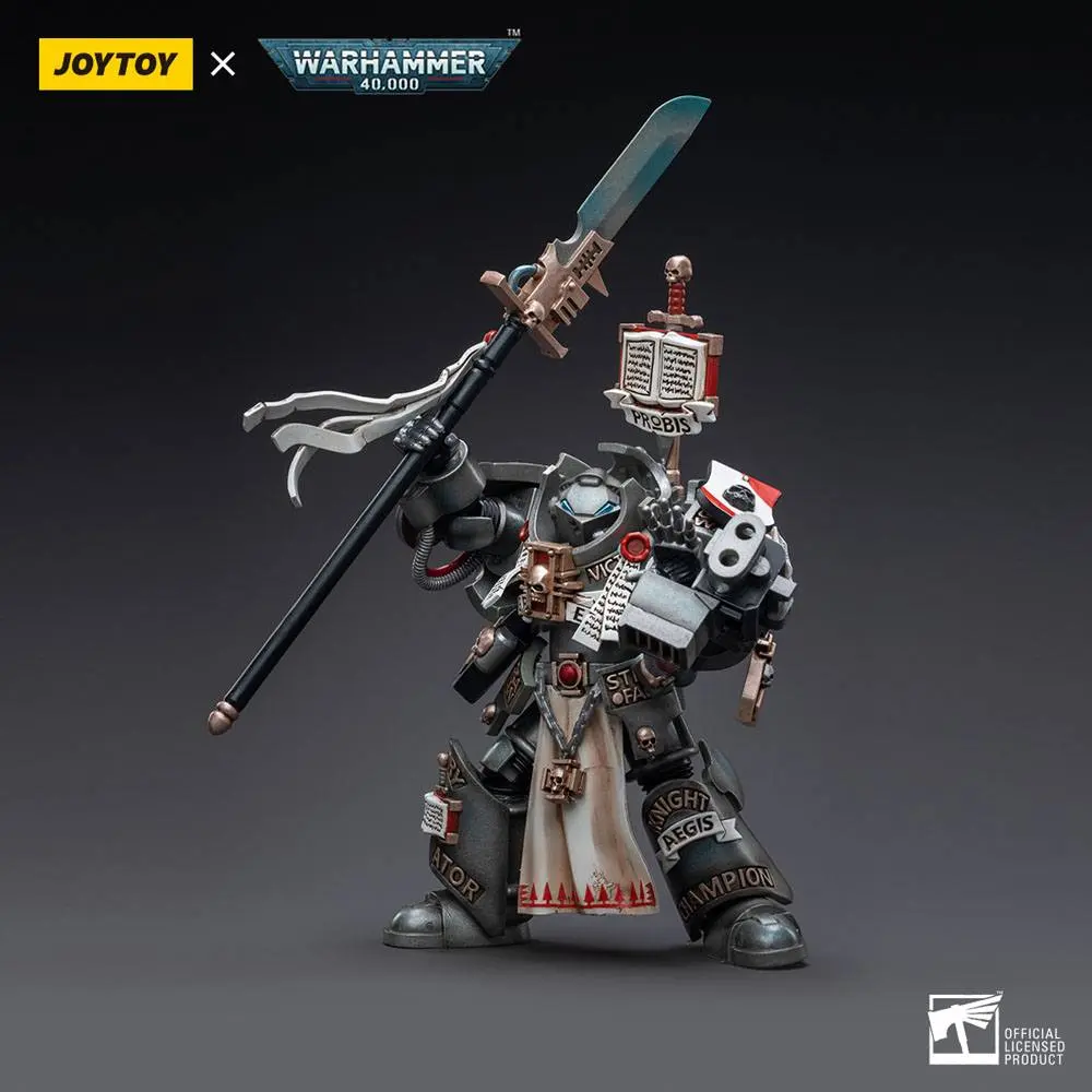 Warhammer 40k Action Figure 1/18 Grey Knights Terminator Jaric Thule 13 cm termékfotó