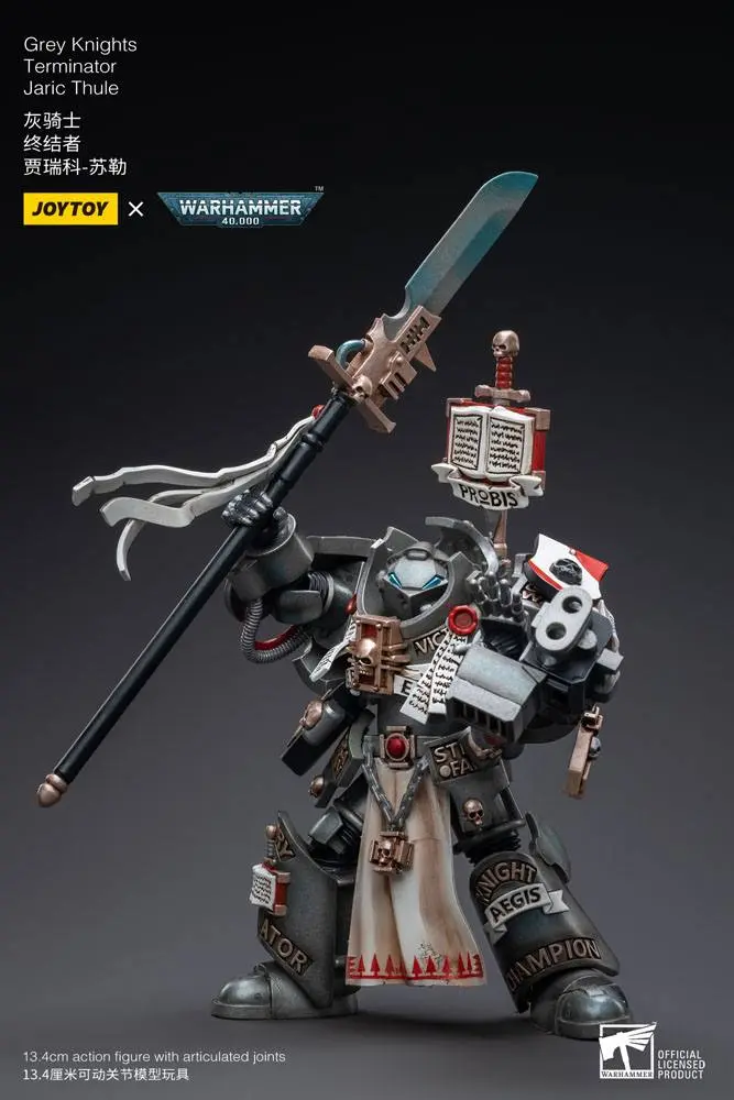 Warhammer 40k Action Figure 1/18 Grey Knights Terminator Jaric Thule 13 cm termékfotó