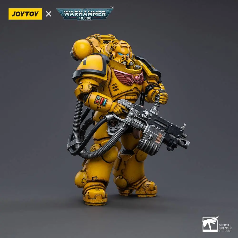 Warhammer 40k Action Figure 1/18 Imperial Fists Heavy Intercessors 01 13 cm product photo
