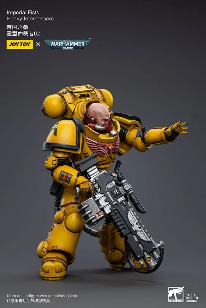 Warhammer 40k Action Figure 1/18 Imperial Fists Heavy Intercessors 02 13 cm product photo