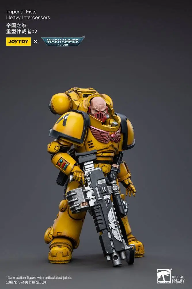 Warhammer 40k Action Figure 1/18 Imperial Fists Heavy Intercessors 02 13 cm product photo