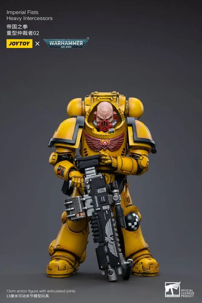 Warhammer 40k Action Figure 1/18 Imperial Fists Heavy Intercessors 02 13 cm product photo