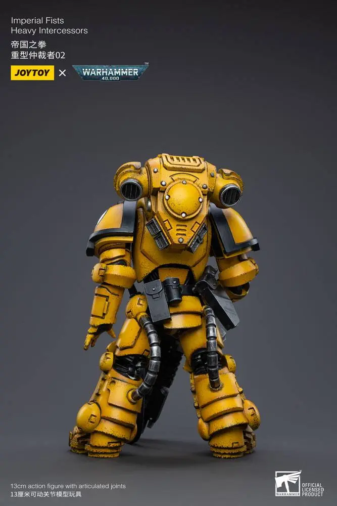 Warhammer 40k Action Figure 1/18 Imperial Fists Heavy Intercessors 02 13 cm product photo