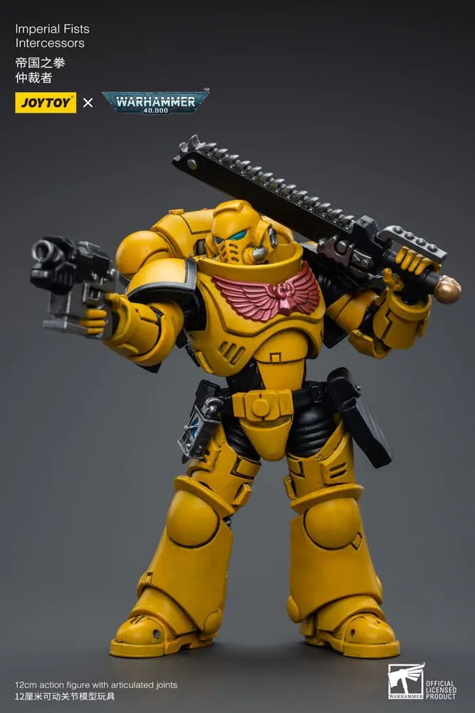 Warhammer 40k Action Figure 1/18 Imperial Fists Intercessors 12 cm termékfotó