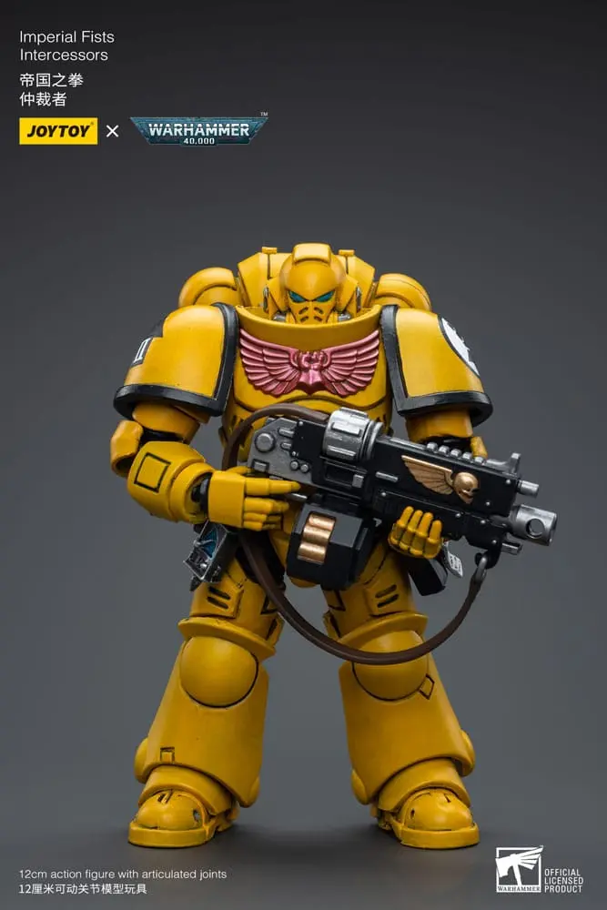 Warhammer 40k Action Figure 1/18 Imperial Fists Intercessors 12 cm termékfotó