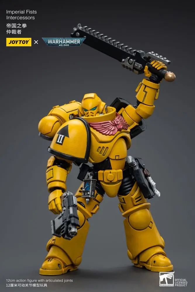 Warhammer 40k Action Figure 1/18 Imperial Fists Intercessors 12 cm termékfotó