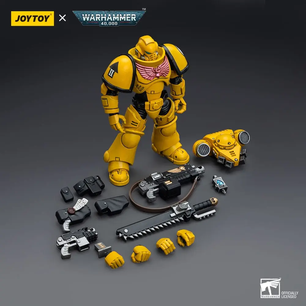 Warhammer 40k Action Figure 1/18 Imperial Fists Intercessors 12 cm termékfotó