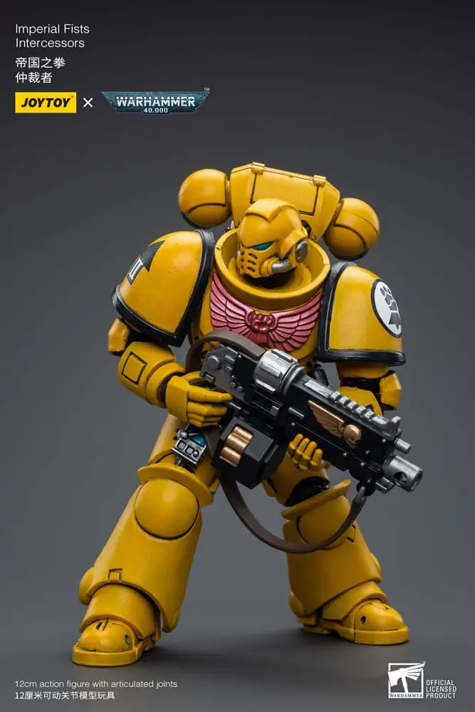 Warhammer 40k Action Figure 1/18 Imperial Fists Intercessors 12 cm termékfotó