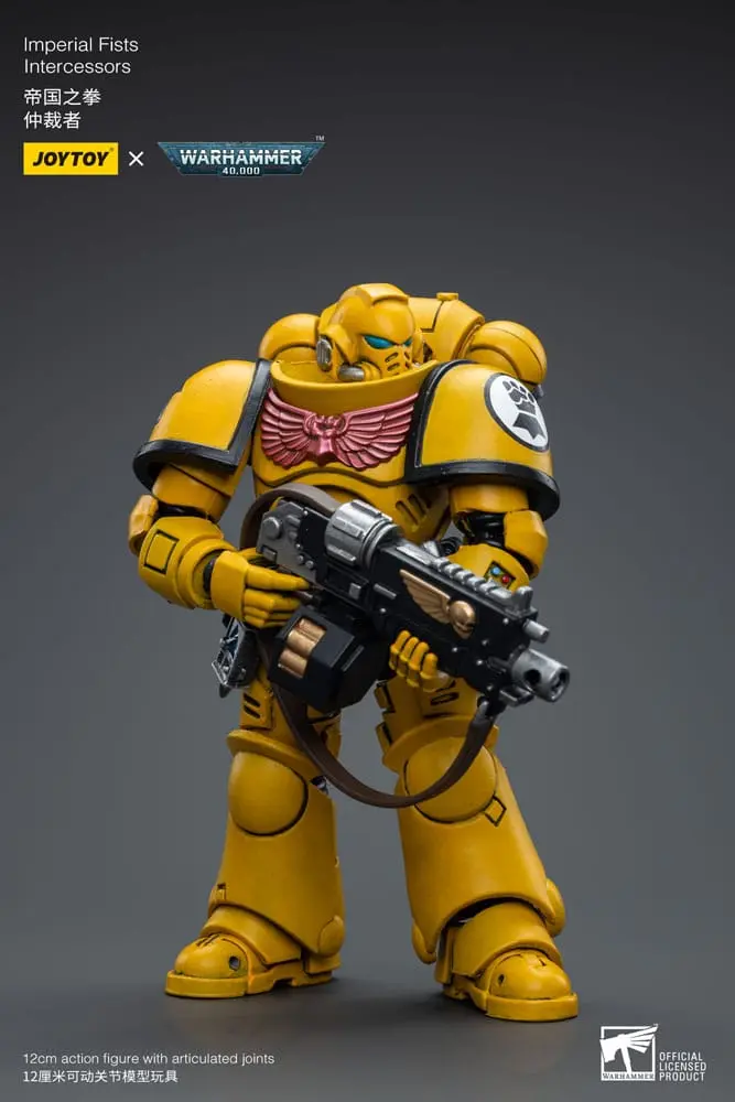 Warhammer 40k Action Figure 1/18 Imperial Fists Intercessors 12 cm termékfotó