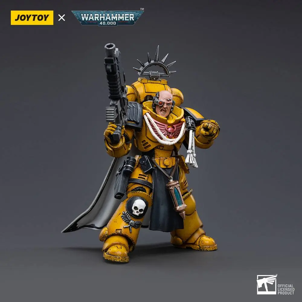 Warhammer 40k Action Figure 1/18 Imperial Fists Primaris Captain 12 cm product photo