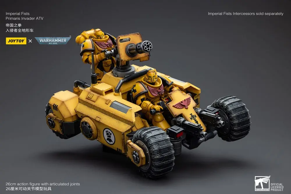 Warhammer 40k Vehicle 1/18 Imperial Fists Primaris Invader ATV 26 cm termékfotó