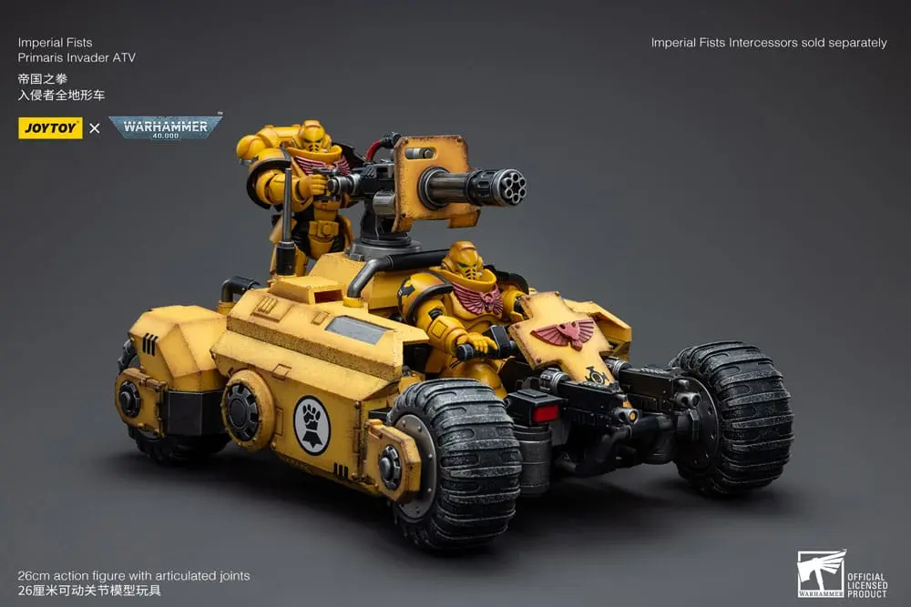 Warhammer 40k Vehicle 1/18 Imperial Fists Primaris Invader ATV 26 cm termékfotó