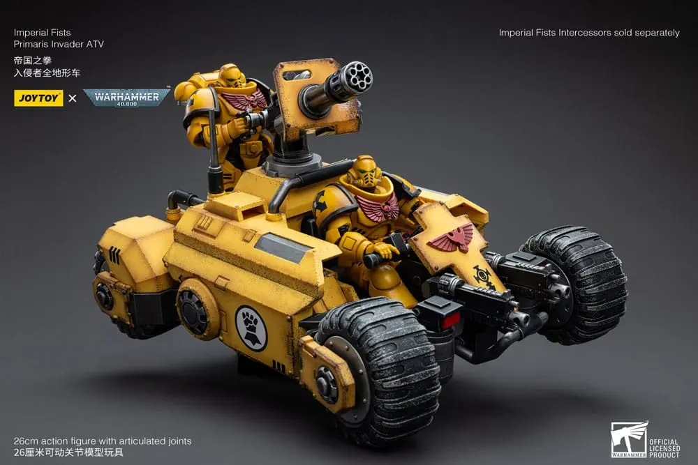 Warhammer 40k Vehicle 1/18 Imperial Fists Primaris Invader ATV 26 cm termékfotó