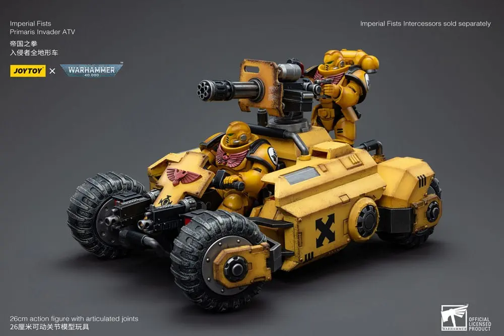 Warhammer 40k Vehicle 1/18 Imperial Fists Primaris Invader ATV 26 cm termékfotó