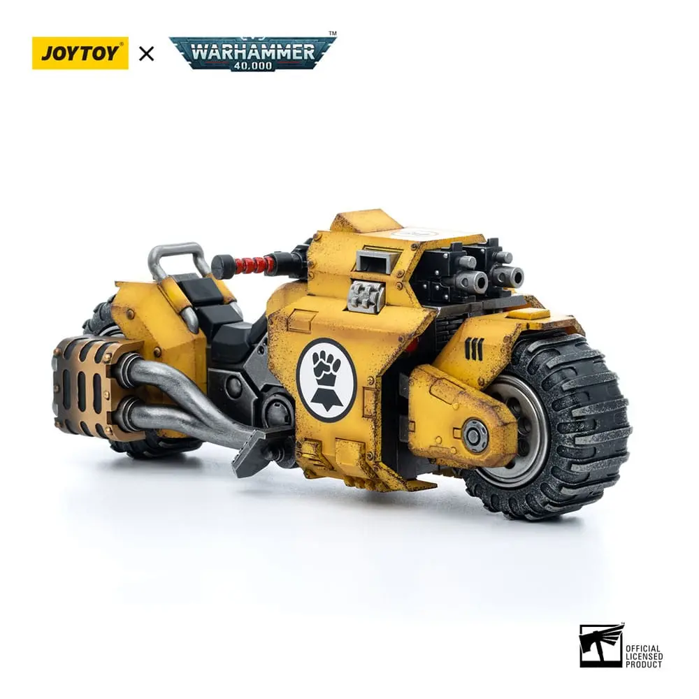 Warhammer 40k Vehicle 1/18 Imperial Fists Raider-pattern Combat Bike 22 cm product photo