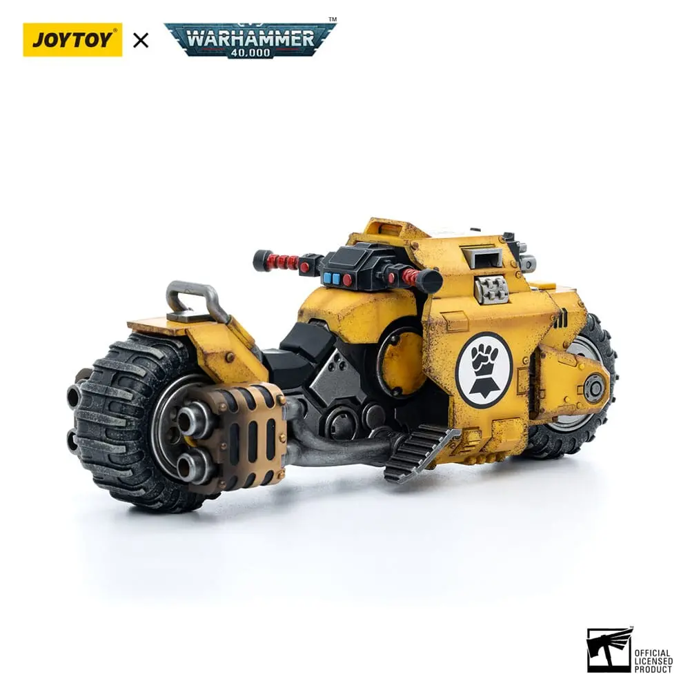 Warhammer 40k Vehicle 1/18 Imperial Fists Raider-pattern Combat Bike 22 cm product photo