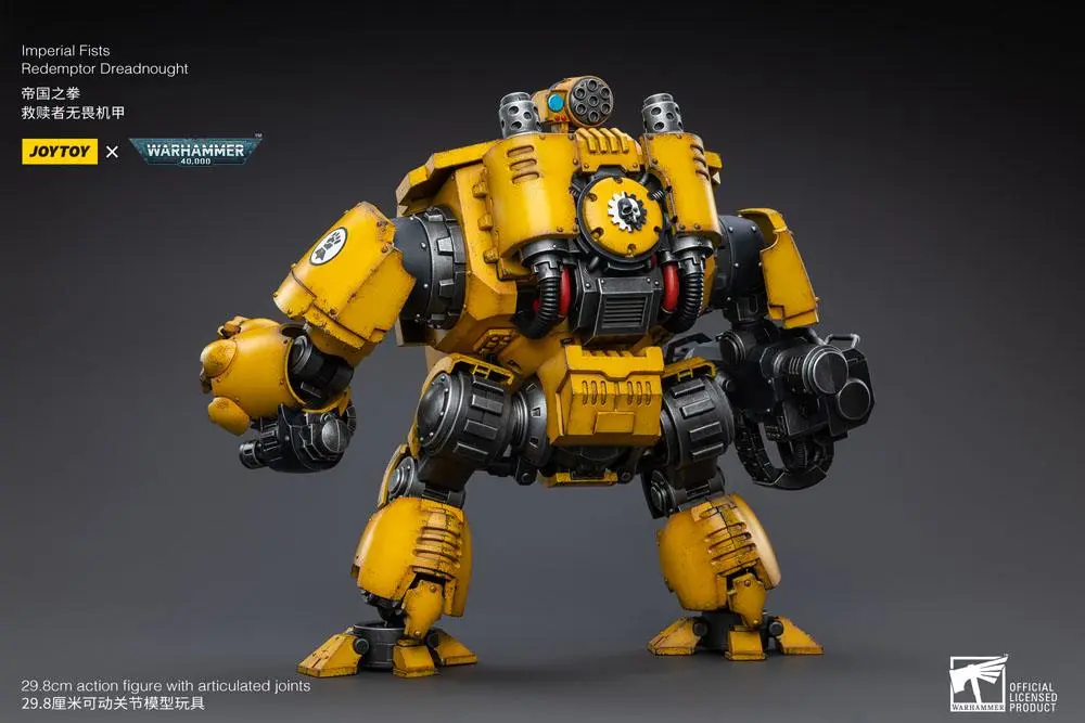 Warhammer 40k Action Figure 1/18 Imperial Fists Redemptor Dreadnought 30 cm product photo