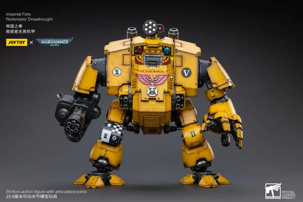 Warhammer 40k Action Figure 1/18 Imperial Fists Redemptor Dreadnought 30 cm product photo