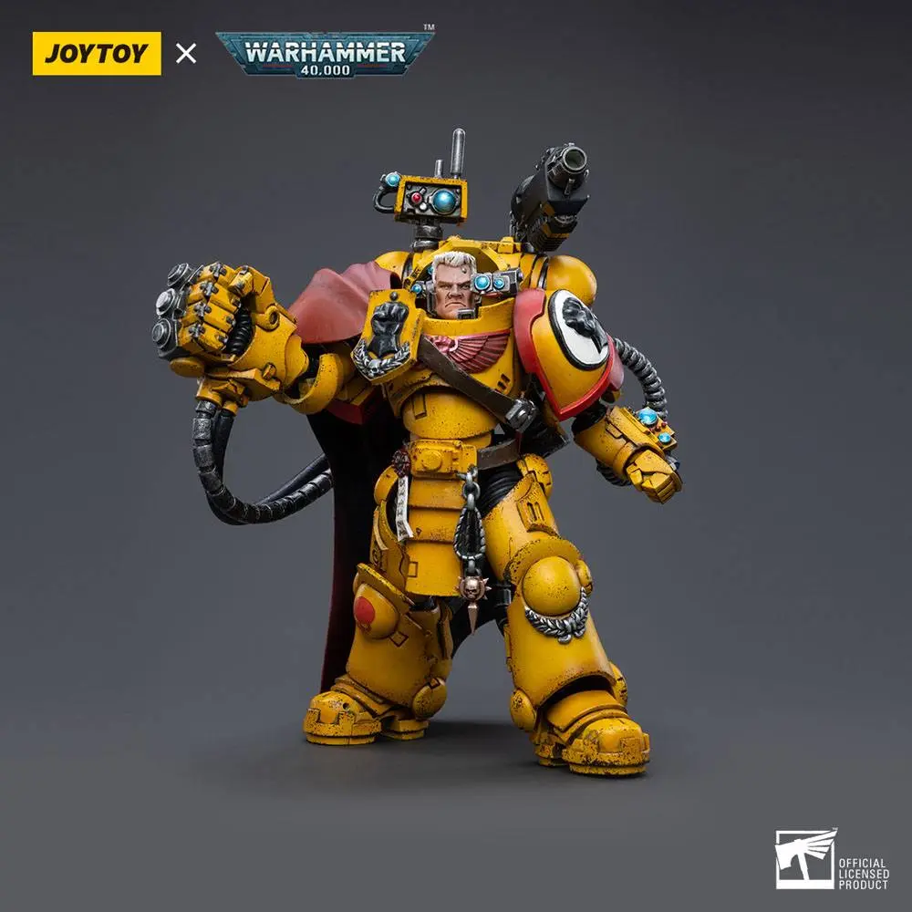 Warhammer 40k Action Figure 1/18 Imperial Fists Third Captain Tor Garadon 13 cm termékfotó