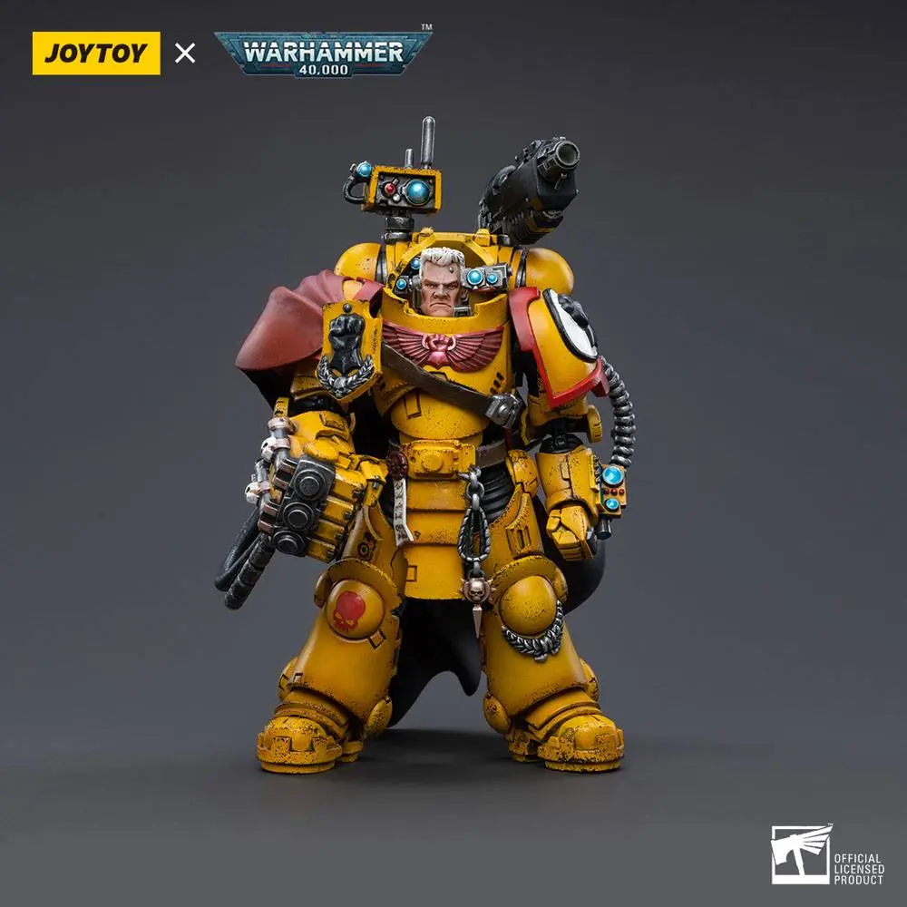 Warhammer 40k Action Figure 1/18 Imperial Fists Third Captain Tor Garadon 13 cm termékfotó