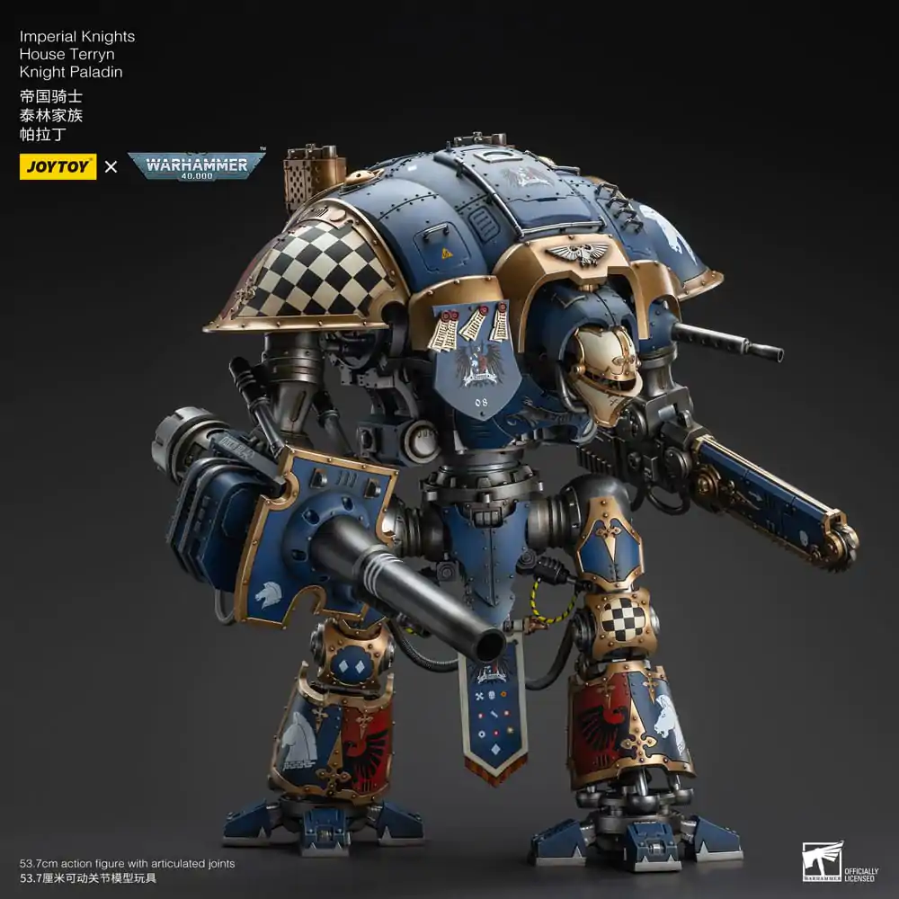 Warhammer 40k Action Figure 1/18 Imperial Knights House Terryn Knight Paladin 54 cm termékfotó