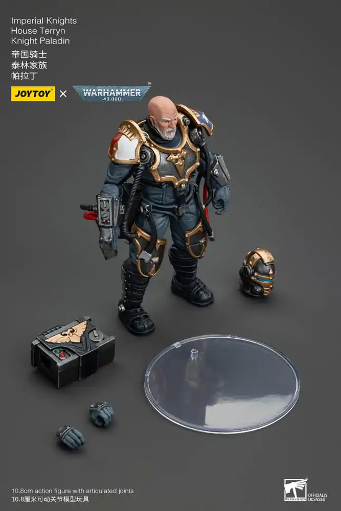 Warhammer 40k Action Figure 1/18 Imperial Knights House Terryn Knight Paladin 54 cm termékfotó