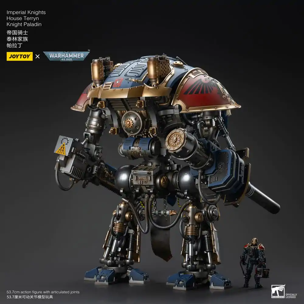 Warhammer 40k Action Figure 1/18 Imperial Knights House Terryn Knight Paladin 54 cm termékfotó