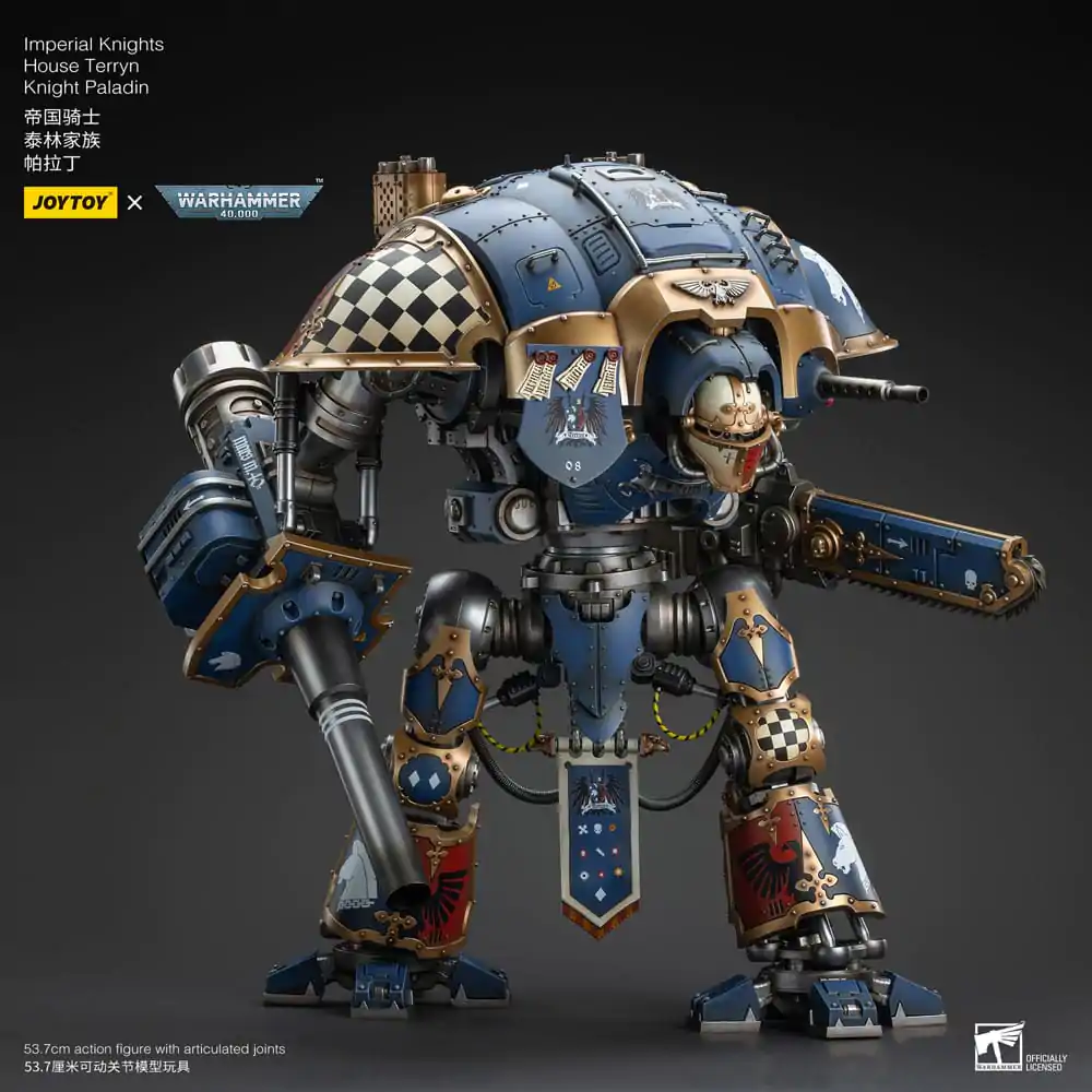 Warhammer 40k Action Figure 1/18 Imperial Knights House Terryn Knight Paladin 54 cm termékfotó