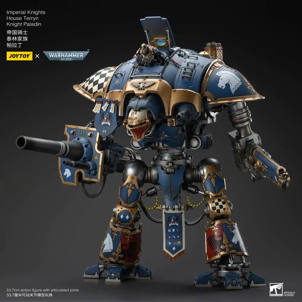 Warhammer 40k Action Figure 1/18 Imperial Knights House Terryn Knight Paladin 54 cm termékfotó