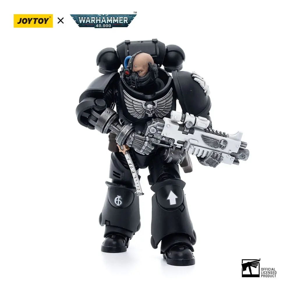 Warhammer 40k Action Figure 1/18 Iron Hands Intercessors Brother Gravak 12 cm product photo