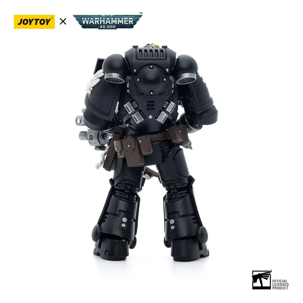 Warhammer 40k Action Figure 1/18 Iron Hands Intercessors Brother Ignar 12 cm product photo