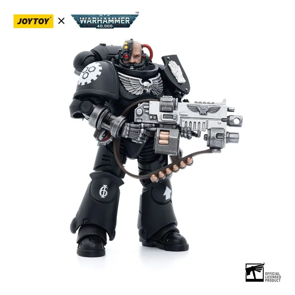 Warhammer 40k Action Figure 1/18 Iron Hands Intercessors Brother Ignar 12 cm product photo