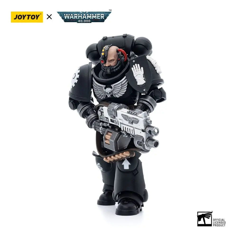 Warhammer 40k Action Figure 1/18 Iron Hands Intercessors Brother Ignar 12 cm product photo