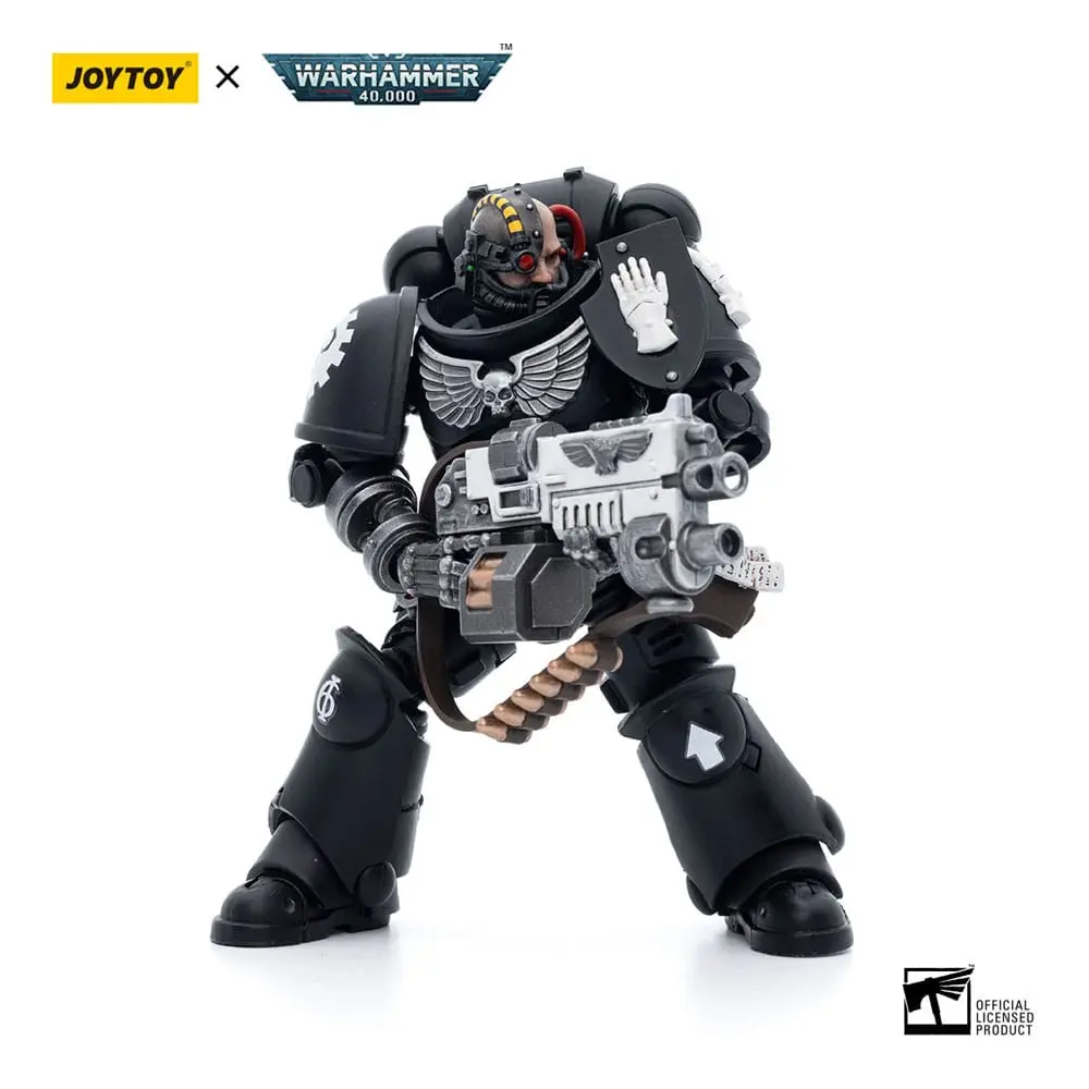 Warhammer 40k Action Figure 1/18 Iron Hands Intercessors Brother Ignar 12 cm product photo