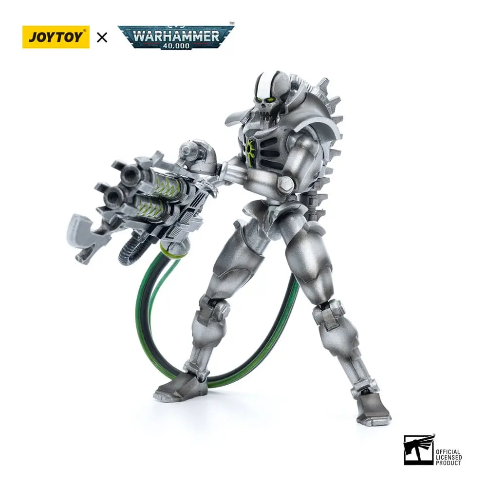 Warhammer 40k Action Figure 1/18 Necrons Sautekh Dynasty Immortal with Gauss Blaster 12 cm product photo
