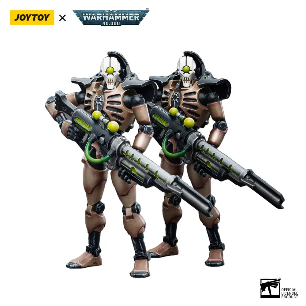 Warhammer 40k Action Figure 2-Pack 1/18 Necrons Szarekhan Dynasty Deathmark 11 cm termékfotó