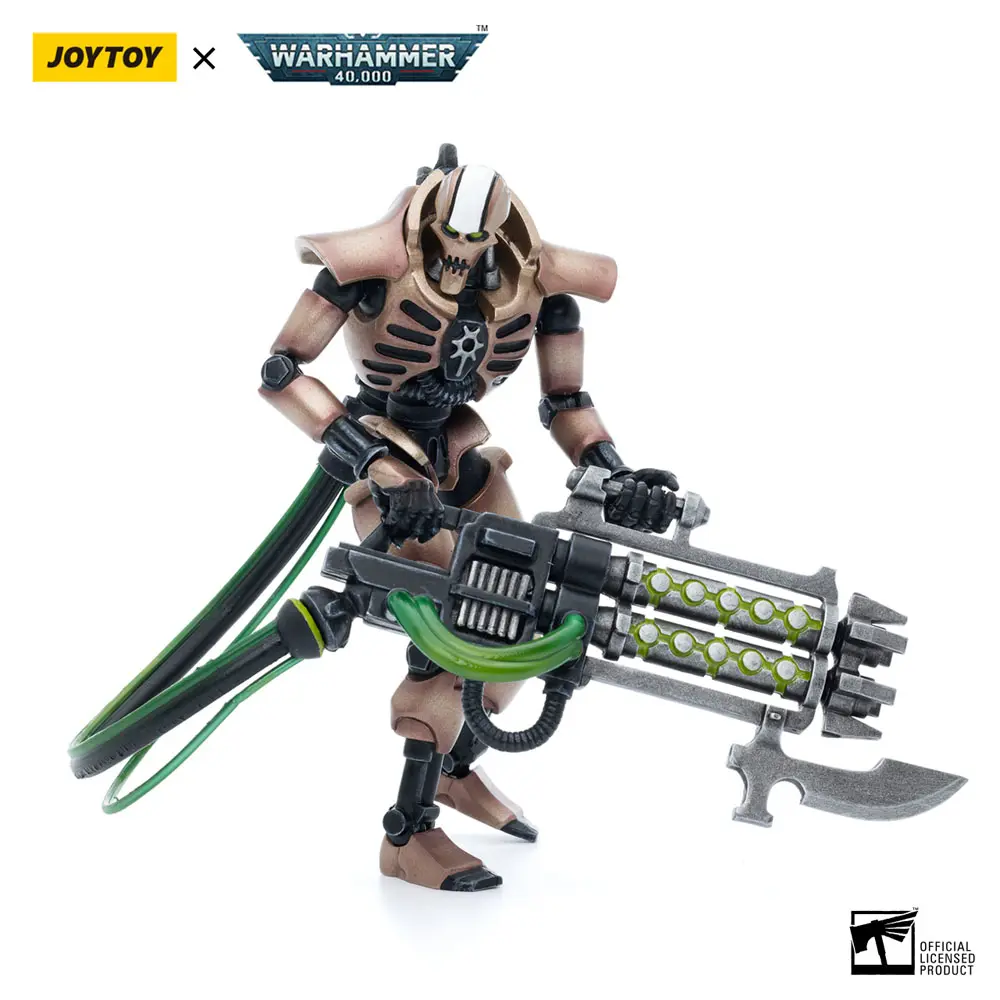 Warhammer 40k Action Figure 2-Pack 1/18 Necrons Szarekhan Dynasty Immortal with Gauss Blaster 11 cm termékfotó