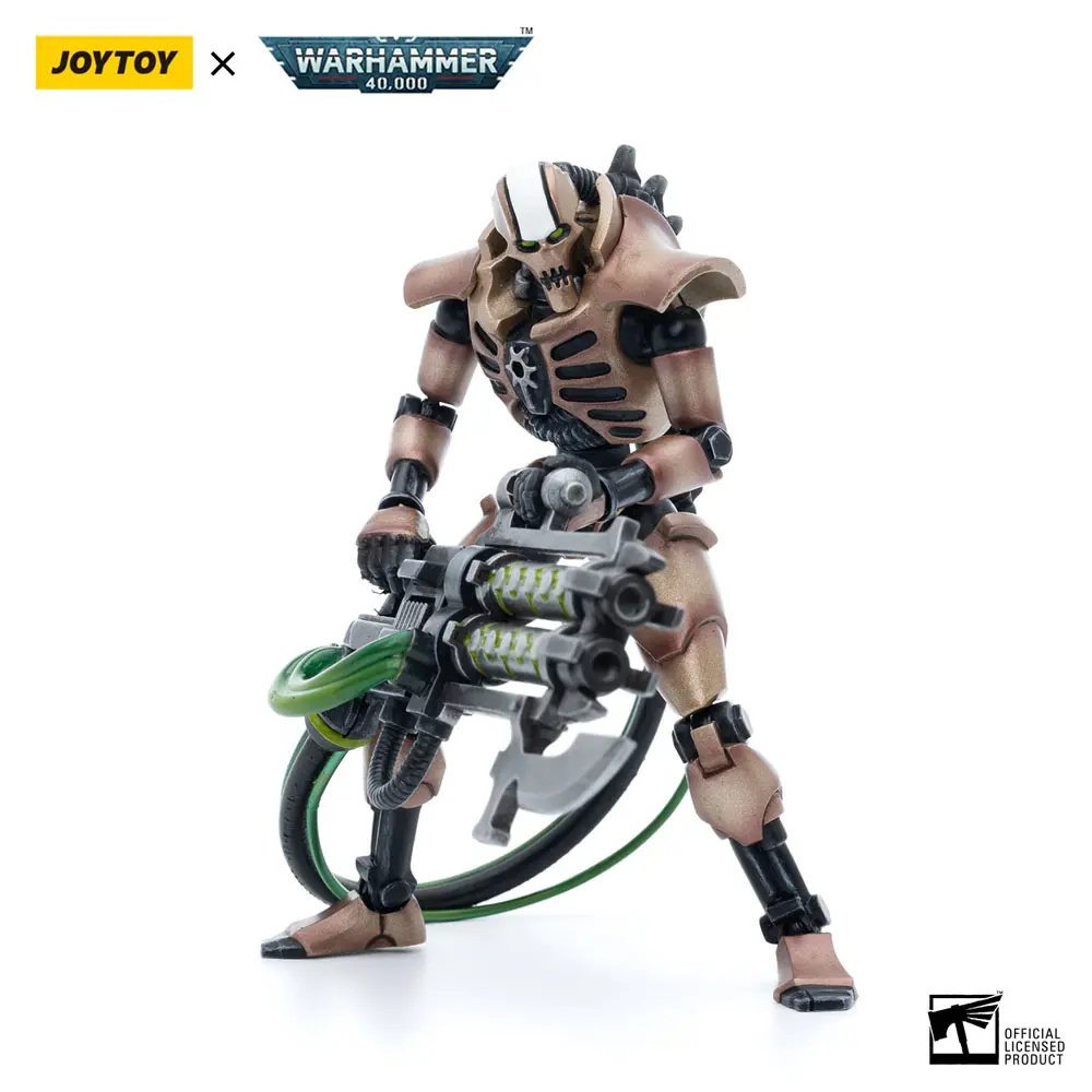 Warhammer 40k Action Figure 2-Pack 1/18 Necrons Szarekhan Dynasty Immortal with Gauss Blaster 11 cm termékfotó