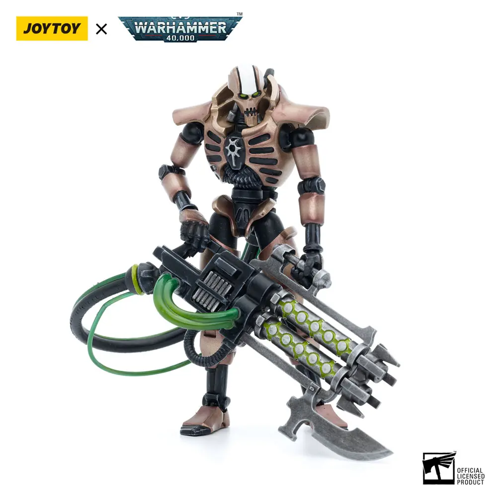 Warhammer 40k Action Figure 2-Pack 1/18 Necrons Szarekhan Dynasty Immortal with Gauss Blaster 11 cm termékfotó