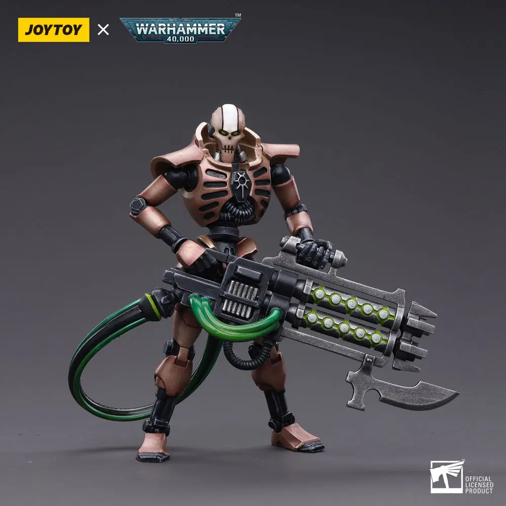 Warhammer 40k Action Figure 2-Pack 1/18 Necrons Szarekhan Dynasty Immortal with Gauss Blaster 11 cm termékfotó