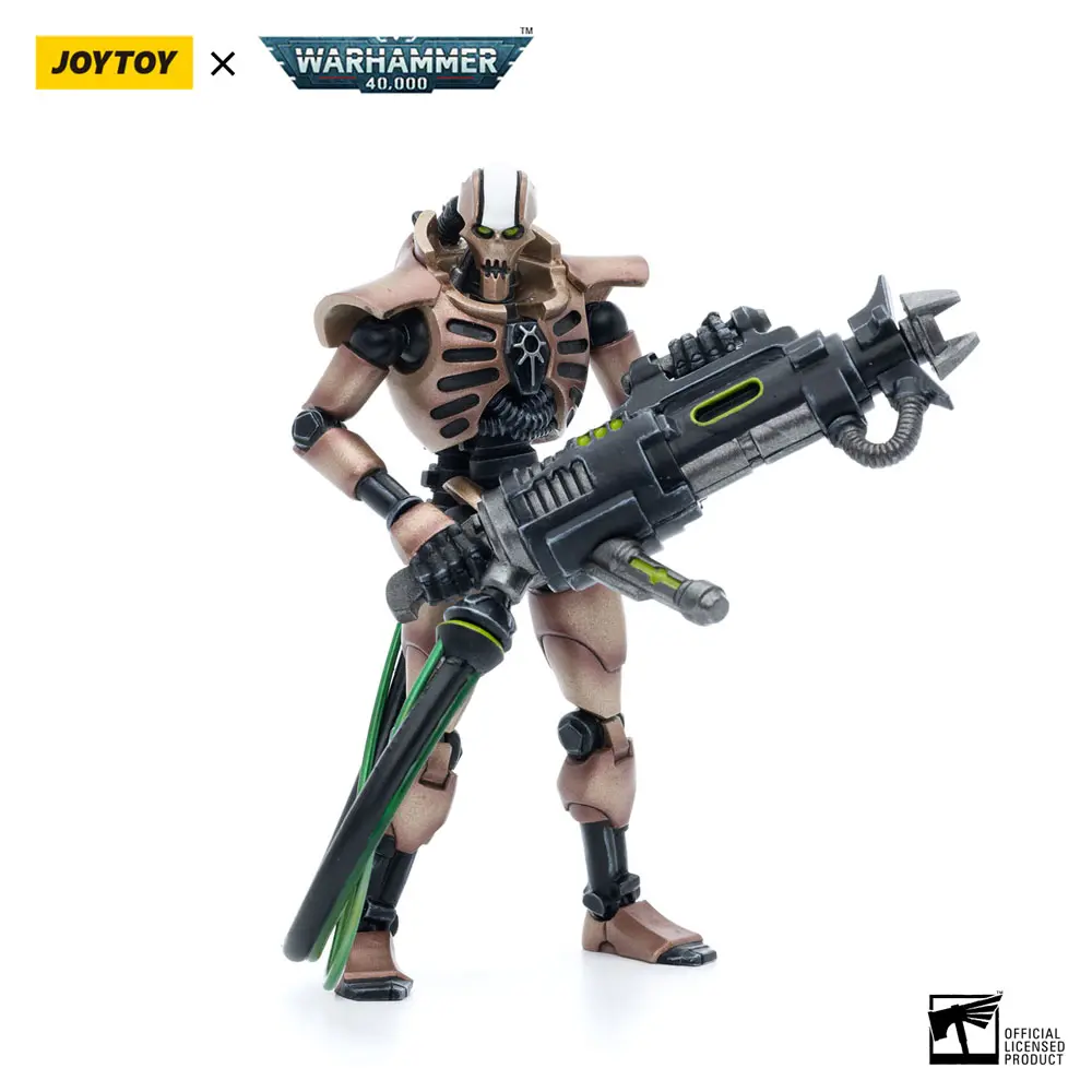 Warhammer 40k Action Figure 2-Pack 1/18 Necrons Szarekhan Dynasty Immortal with Tesla Carbine 11 cm termékfotó