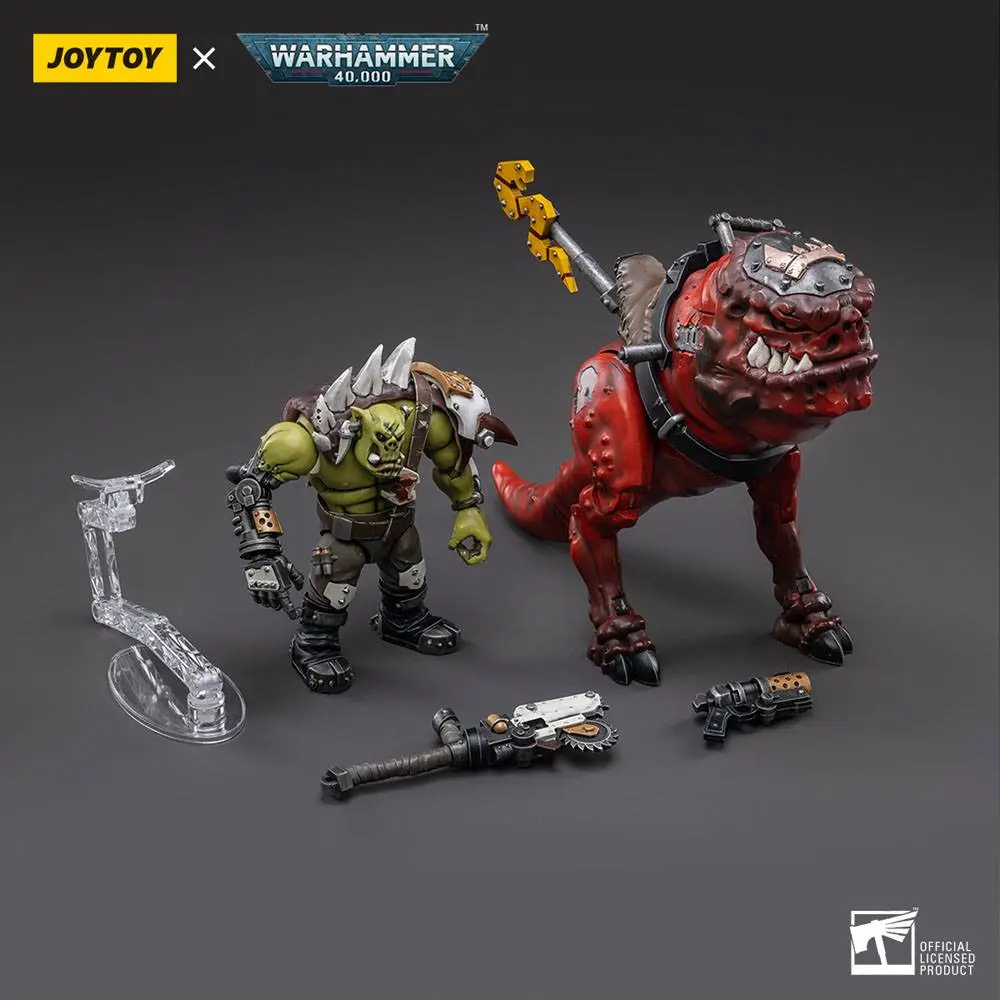 Warhammer 40k Action Figure 1/18 Orks Squighog Nob On Smasha Squig product photo