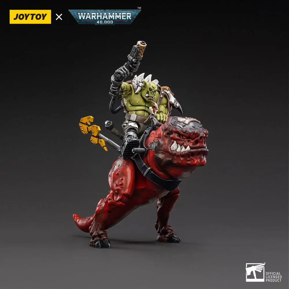 Warhammer 40k Action Figure 1/18 Orks Squighog Nob On Smasha Squig product photo