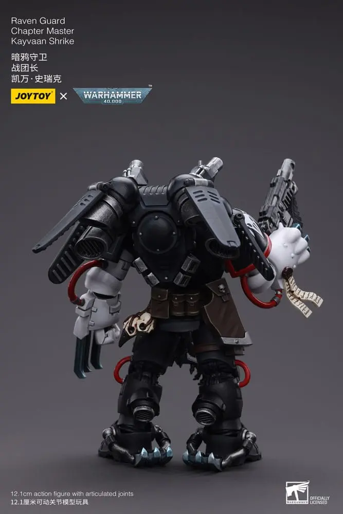 Warhammer 40k Action Figure 1/18 Raven Guard Chapter Master Kayvaan Shrike 12 cm termékfotó