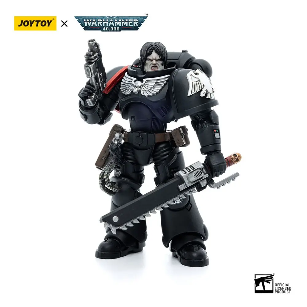 Warhammer 40k Action Figure 1/18 Raven Guard Intercessors Brother Colvane 12 cm termékfotó