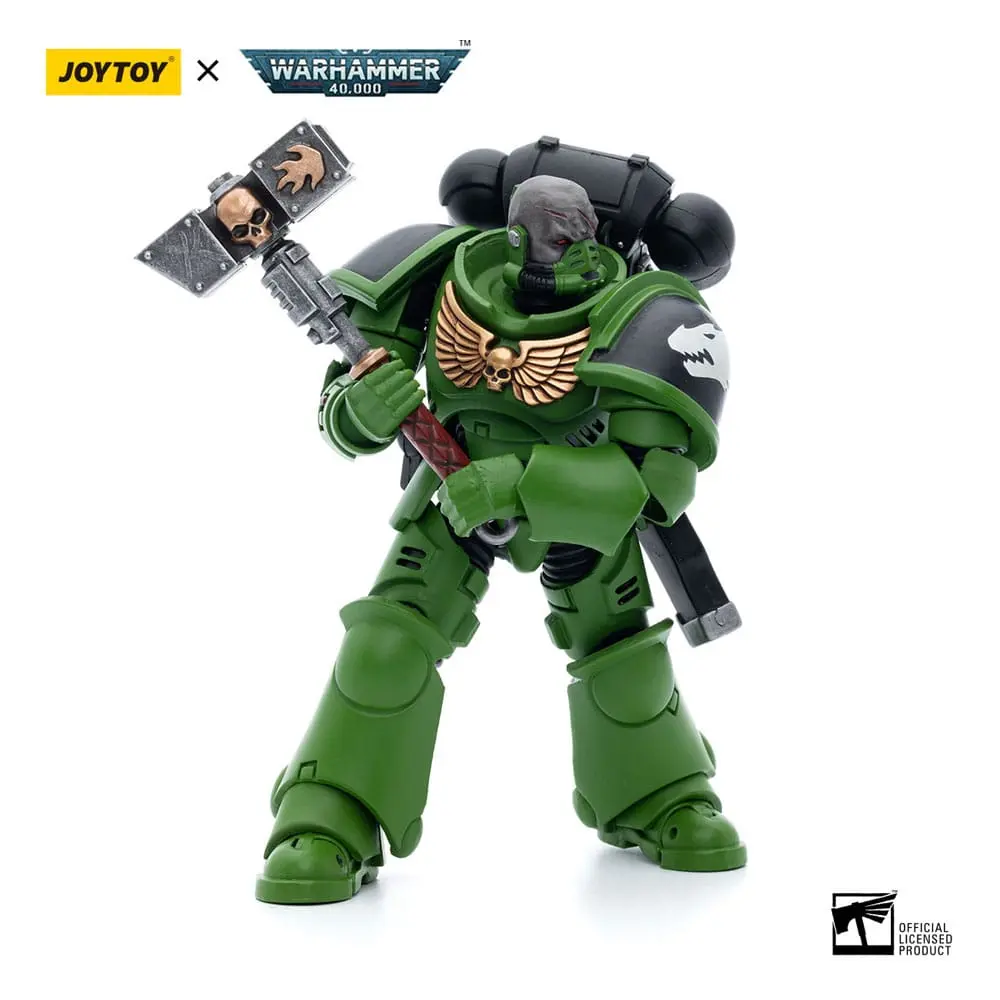 Warhammer 40k Action Figure 1/18 Salamanders Assault Intercessors Sergeant Krajax 12 cm product photo