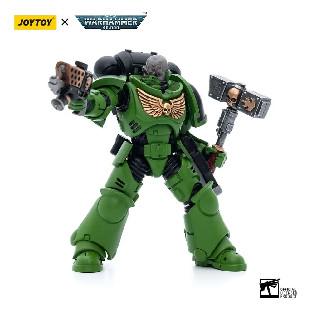 Warhammer 40k Action Figure 1/18 Salamanders Assault Intercessors Sergeant Krajax 12 cm product photo