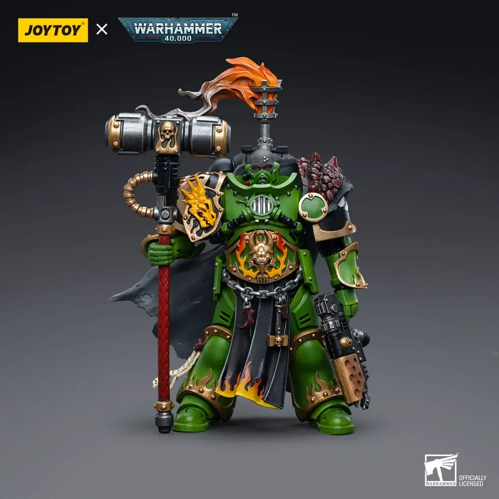 Warhammer 40k Action Figure 1/18 Salamanders Captain Adrax Agatone 12 cm product photo